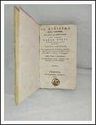 Il Ministro degli Infermi Padre Carlo Solfi per aiuto alla buona morte 1818