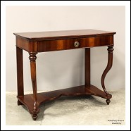Antica console Carlo X in noce - Italia epoca 800