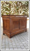 Credenza servante antica cappuccina in noce