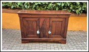 Credenza servante antica cappuccina Luigi Filippo in noce
