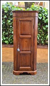 Angoliera cantonale antica lombarda in noce
